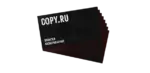Визитки кашированные печать в Copy.ru