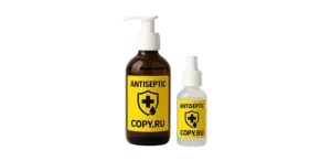Наклейки для антисептиков печать в Copy.ru