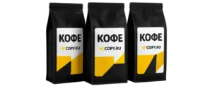 Наклейки для упаковки кофе печать в Copy.ru