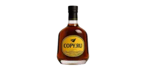 Наклейки на бутылки коньяка печать в Copy.ru