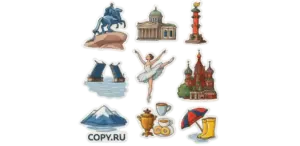 Стикерпаки с ламинацией печать в Copy.ru
