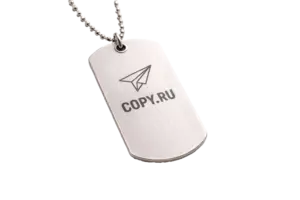 Гравировка на жетонах в Copy.ru