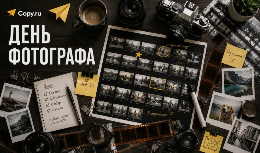 С Днем фотографа! Время выводить лучшее на бумагу