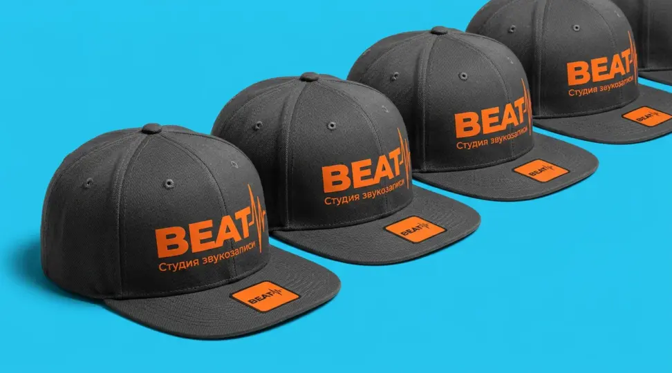 Бейсболки для студии звукозаписи BEAT - картинка 4