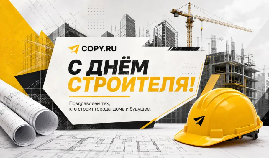 С Днем строителя! Проектируем и печатаем без задержек
