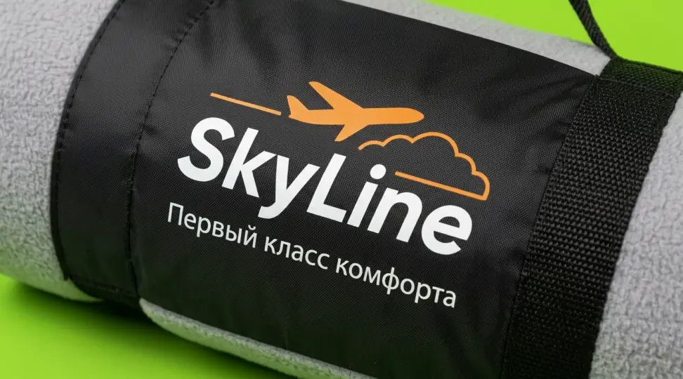 Пледы в чехлах для авиакомпании SkyLine - картинка 3