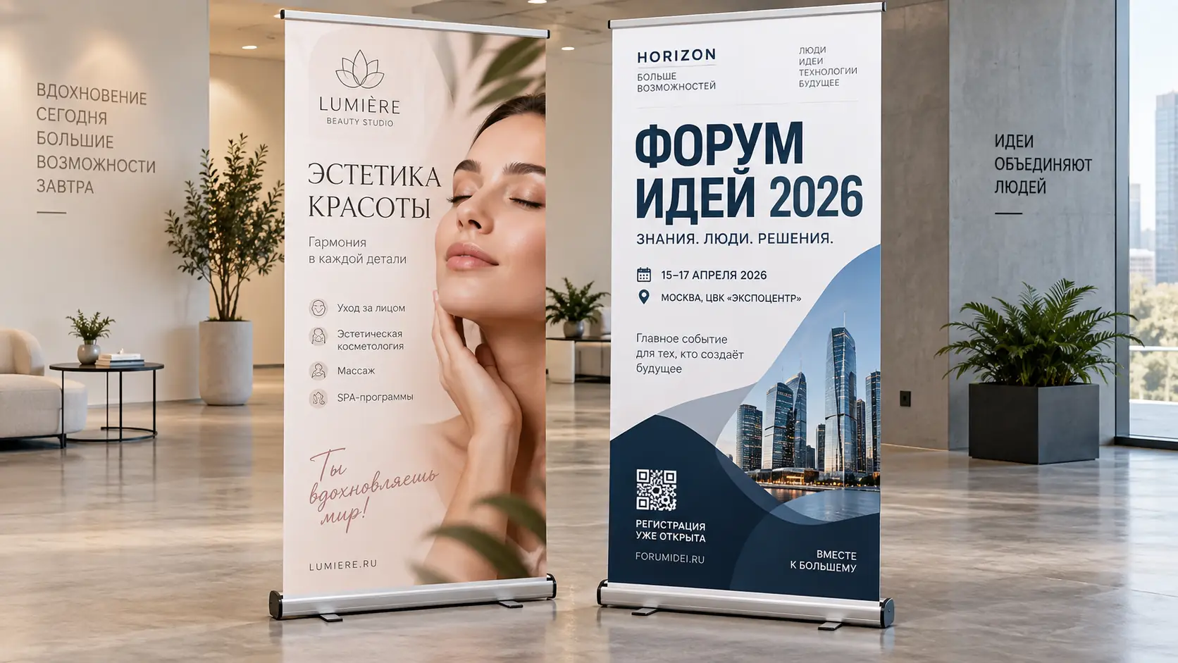 Что такое широкоформатная печать и как выбрать материал под задачу - 1