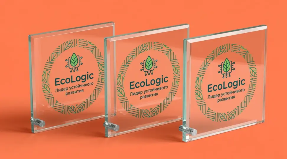Плакетки для компании EcoLogic Solutions - картинка 1