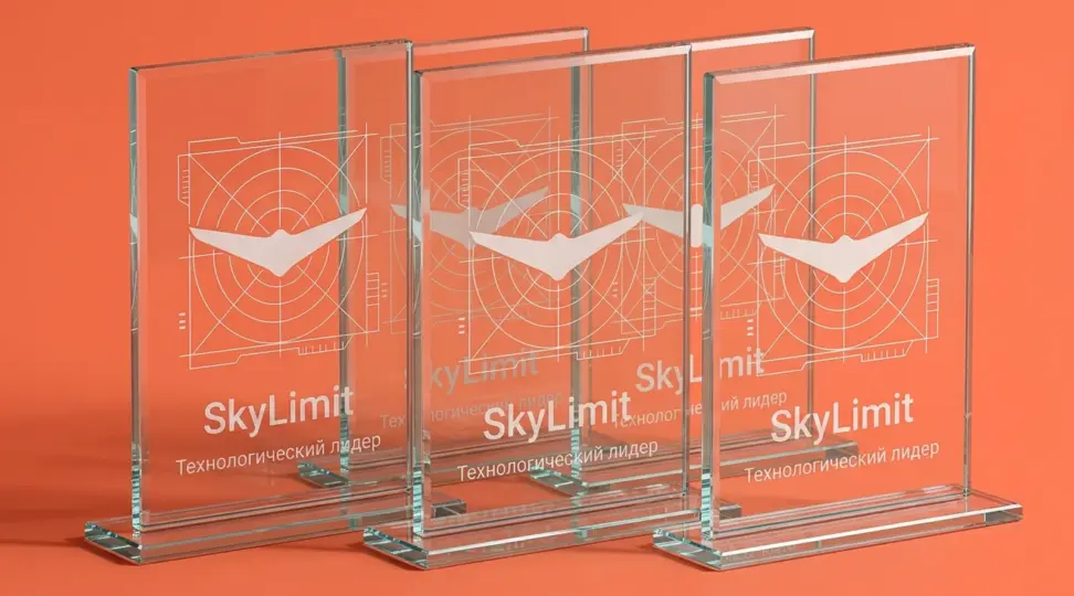Стеклянные стелы для аэрокосмического бюро SkyLimit - картинка 4